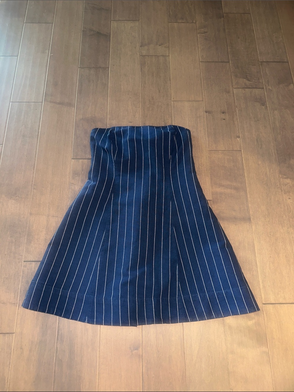 Gap Women’s Linen Striped Dress (size Medium)